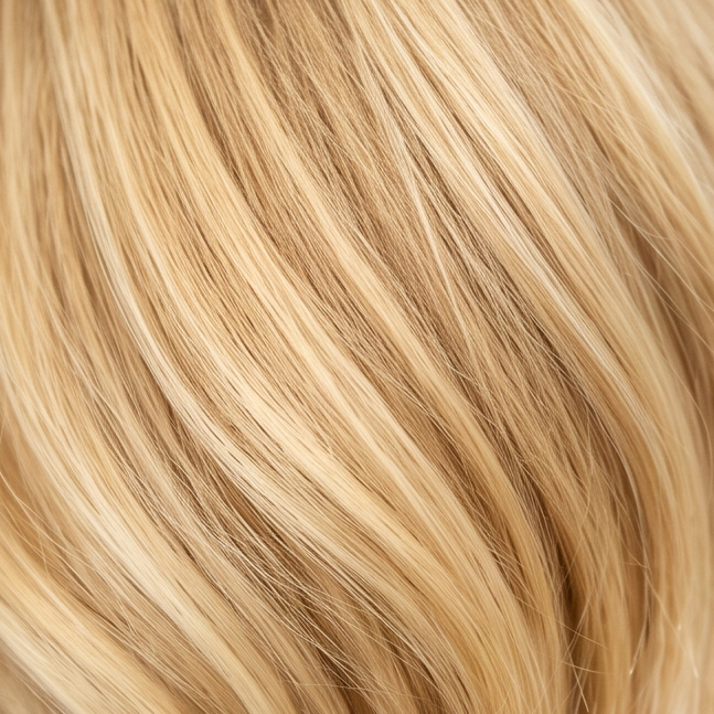 Cabelo na cor Loiro manteiga